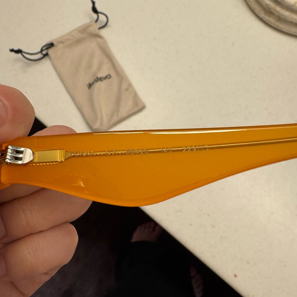 Illesteva Orange Sunglasses - Picture 7 of 7